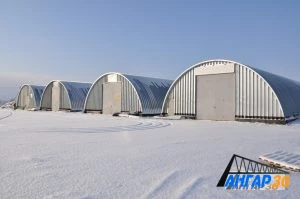 Снеговые и ветровые нагрузки при строительстве ангаров в Тамбовской области, Ангар36-Строймонтаж